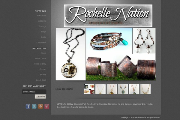 rochellenation.com site used Fotofolio-landscape