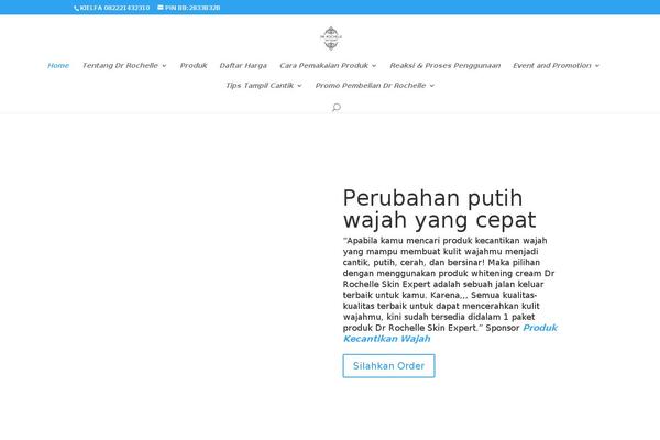 Divi theme site design template sample
