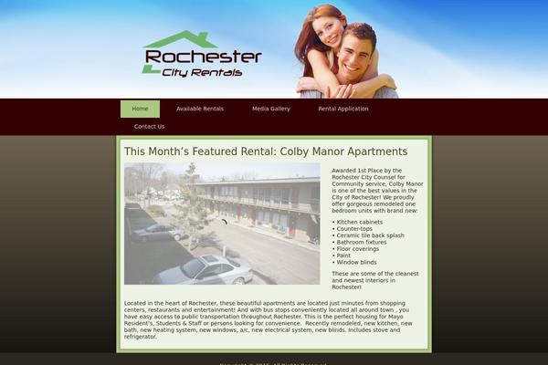 rochestercityrentals.com site used Rcr2015