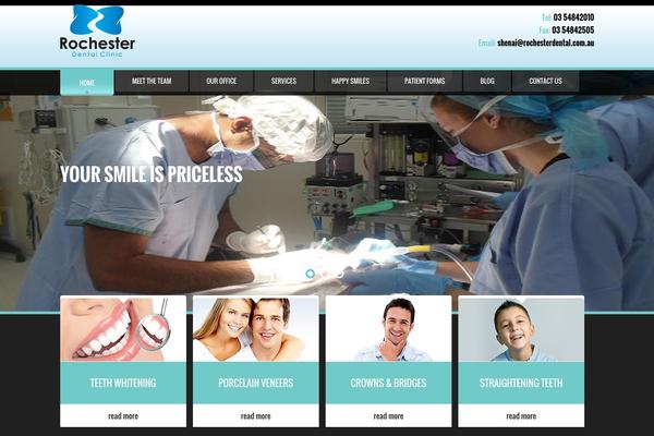 rochesterdental.com.au site used Rochester