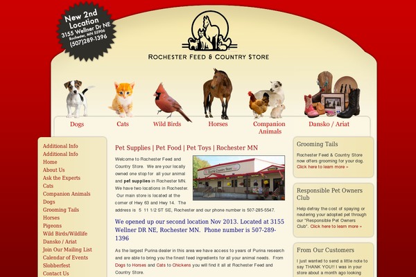 rochesterfeed.com site used Template