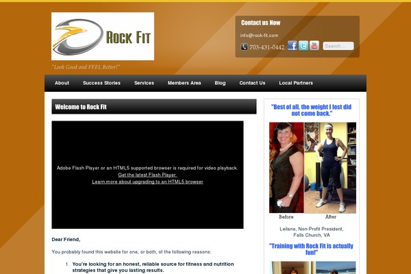 rock-fit.com site used Fitpro-platinum-2.3