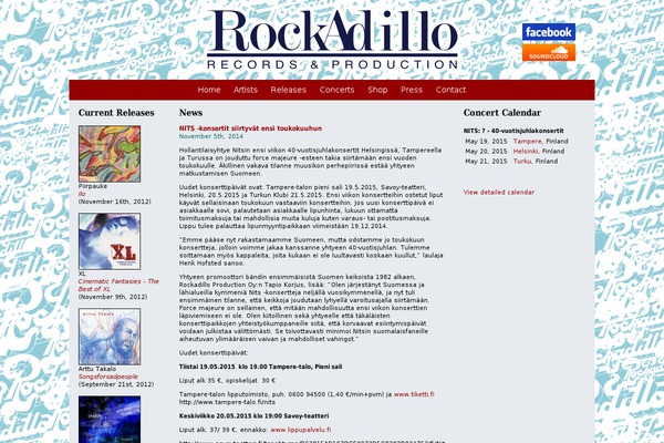 rockadillo.fi site used Rockadillo2