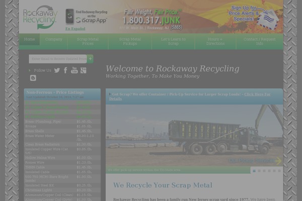 rockawayrecycling.com site used Rockaway