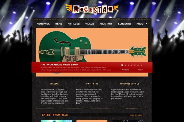 rockbandsofla.com site used Rockstar-theme