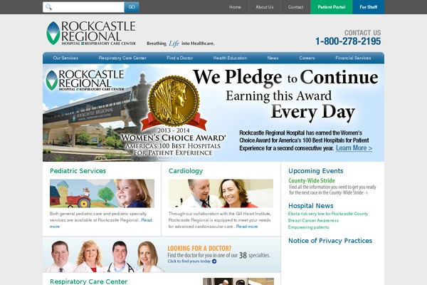 rockcastleregional.org site used Rockcastle-classic