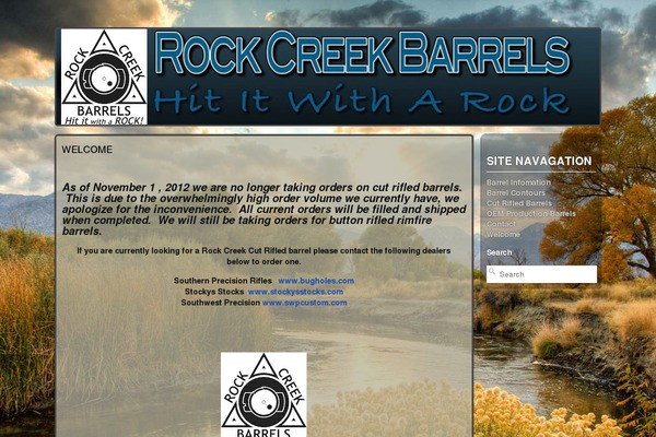 rockcreekbarrels.com site used Adventureplus