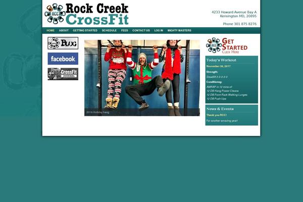 rockcreekcrossfit.com site used Design2