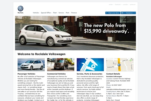 rockdalevolkswagen.com.au site used Volkswagen
