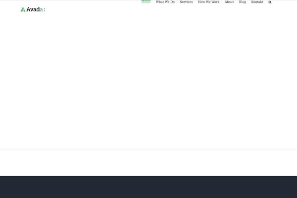 Avada theme site design template sample
