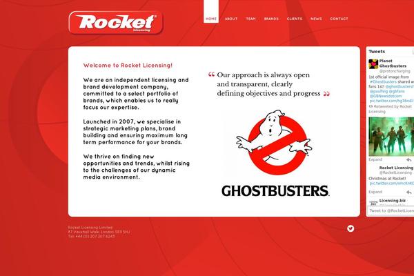 rocketlicensing.com site used Rocket