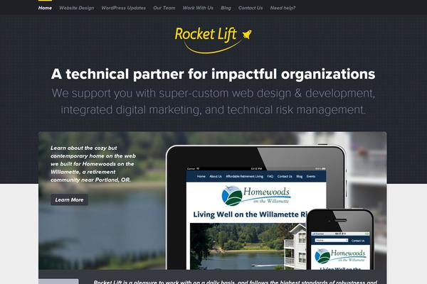 rocketlift.com site used Rocketlift