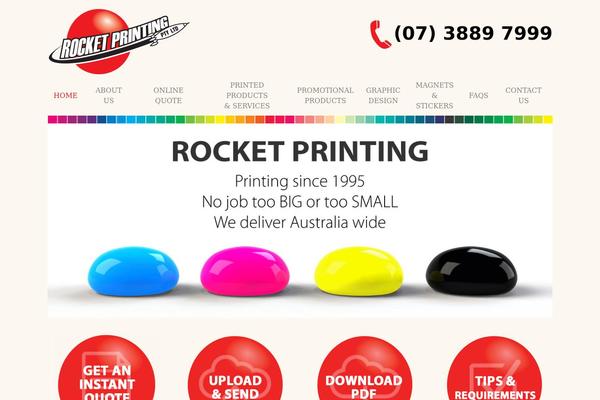 rocketprinting.com.au site used Theme44107