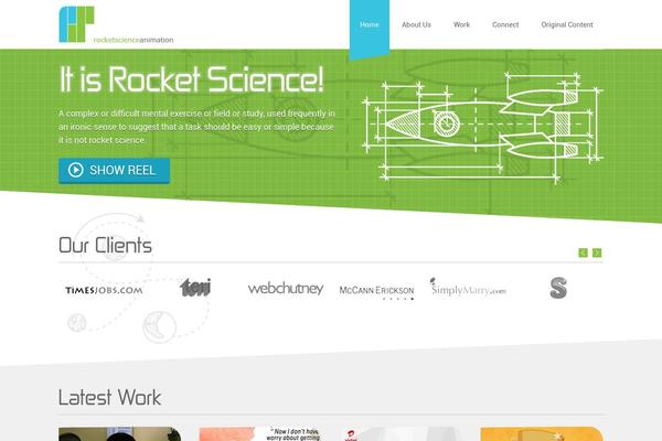 rocketscienceanimation.com site used Rocketscience