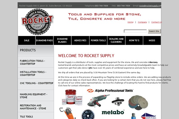 rocketsupply.net site used Rocketsupply