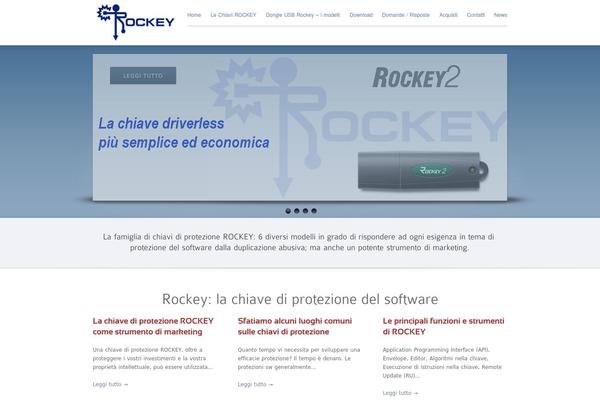 rockey.it site used Rockey