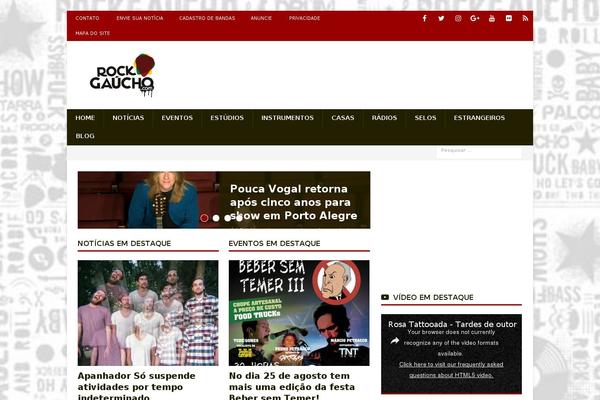 rockgaucho.com.br site used MH Magazine