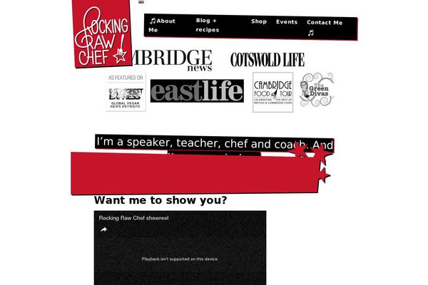 rockingrawchef.com site used Rrc-theme