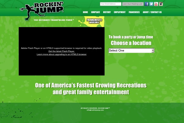 rockinjump.com site used Rockinjump