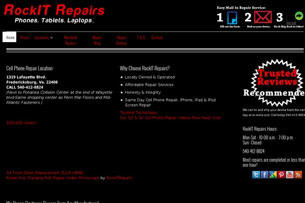 Repairpress-pt theme site design template sample