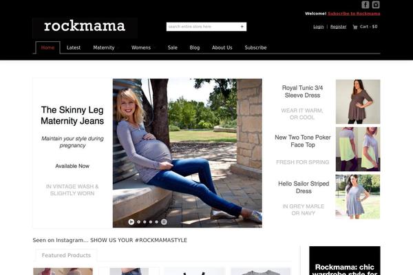 rockmama.com.au site used 456Shop