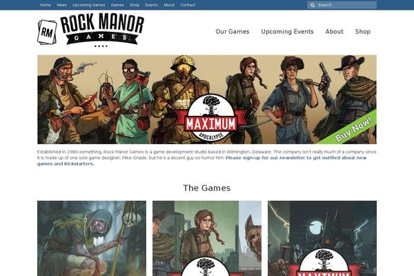 Virtue theme site design template sample