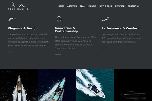 Arki theme site design template sample