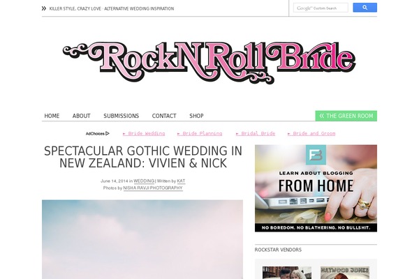 rocknrollbride.com site used Rnr