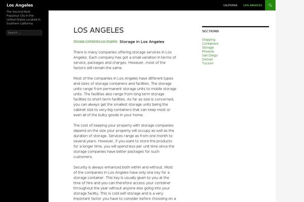 Twenty Sixteen theme site design template sample