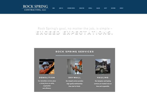 rockspringcontracting.com site used Rebel