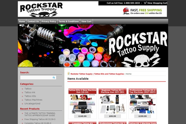 rockstartattoosupply.com site used Mk4