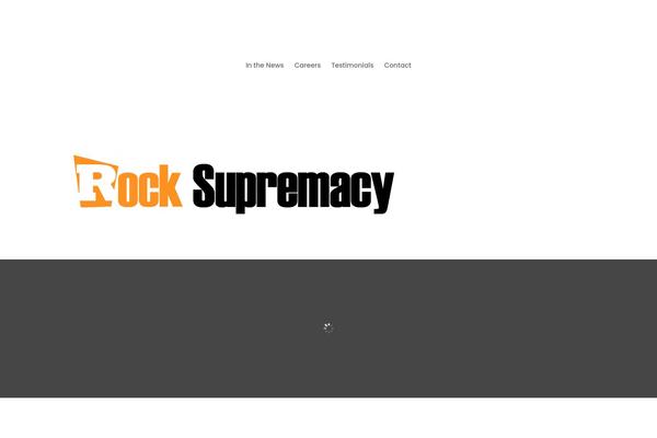 rocksupremacy.com site used Divi-construction