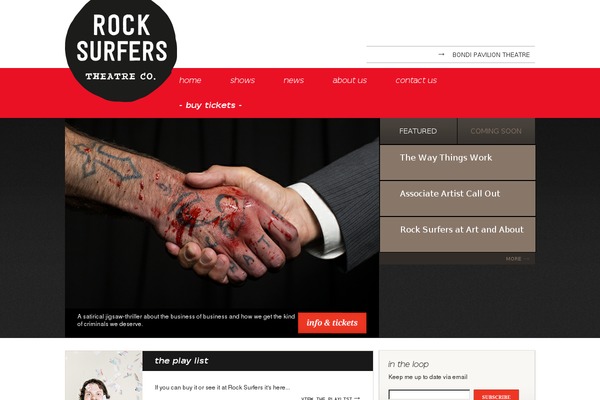 rocksurfers.org site used Trs