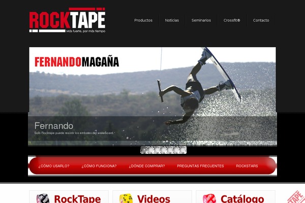 rocktape.mx site used Blackcorp
