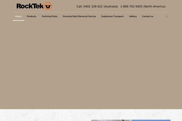 BeTheme Child theme site design template sample