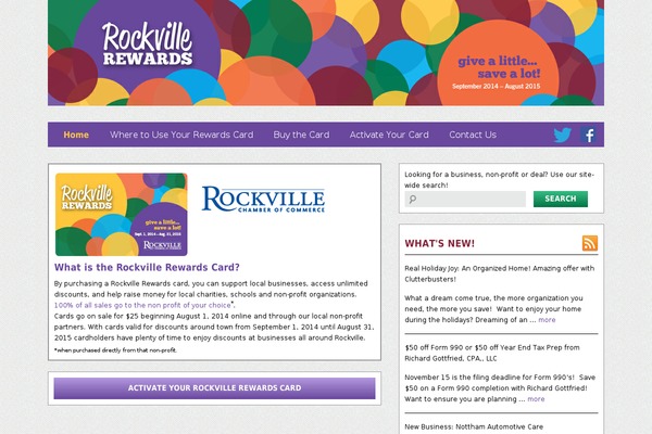 rockvillerewards.com site used Vpsgtheme
