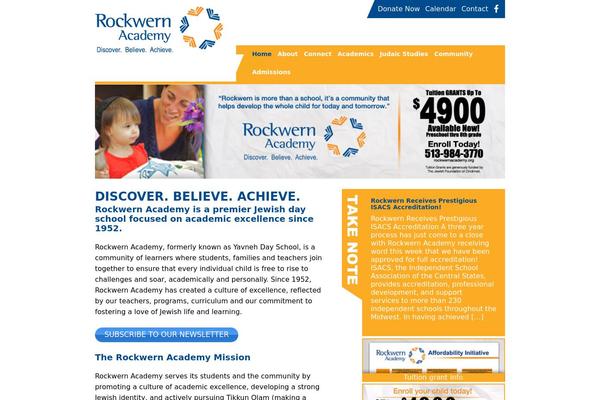 rockwernacademy.org site used Rockwern