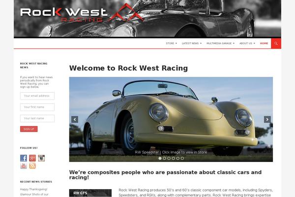 rockwestracing.com site used Rockwestracing