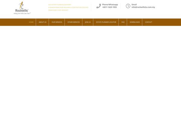 Opus theme site design template sample