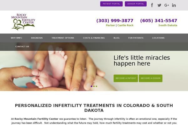 rockymountainfertility.com site used Rockymountainfertility