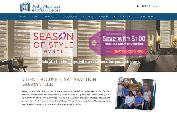 rockymountainshutters.com site used Mint