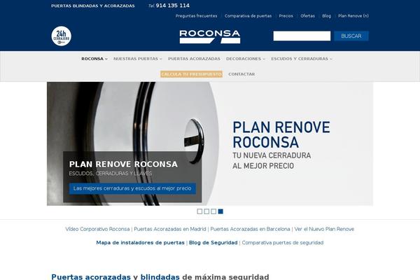 roconsa.com site used Roconsa