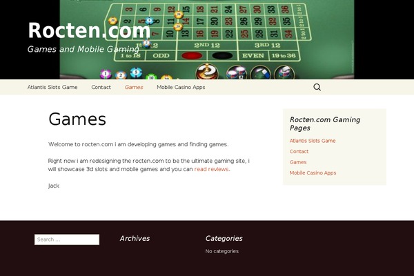 Twenty Thirteen theme site design template sample
