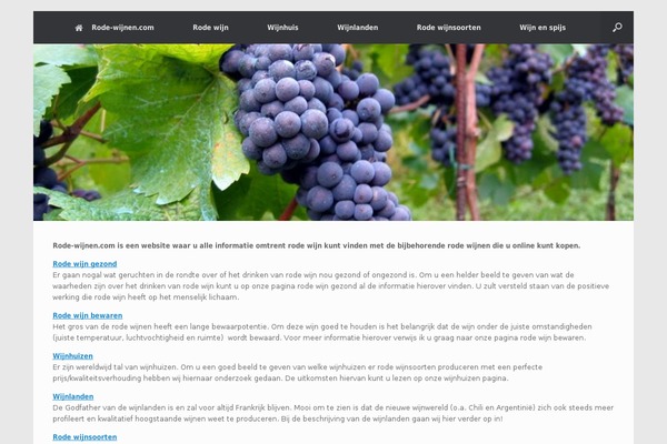 rode-wijnen.com site used Vantage