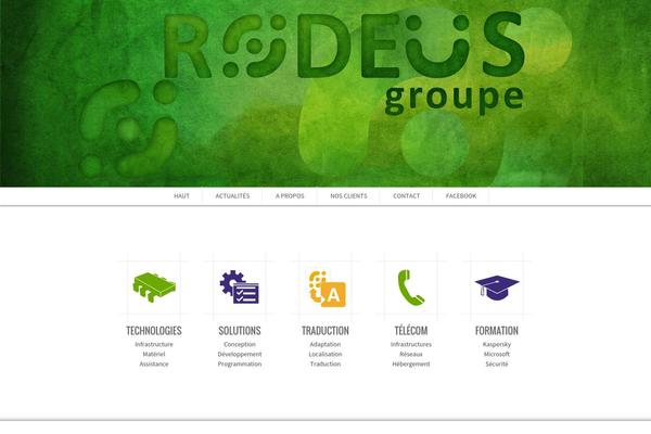 rodeus theme websites examples