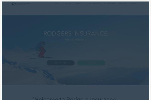 Ronneby theme site design template sample