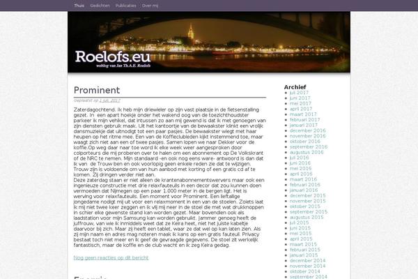 roelofs.eu site used Roelofs