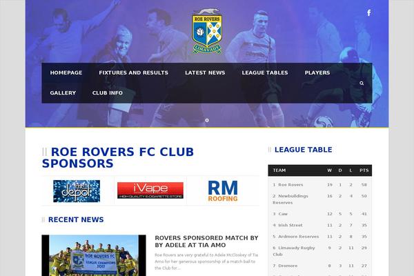 realsoccer-child theme websites examples