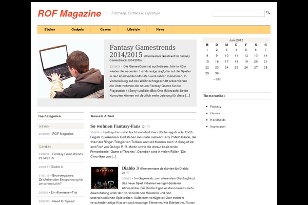 rofmagazine.com site used Rofmagazine