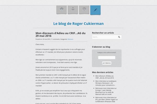 roger-cukierman.com site used Wellios